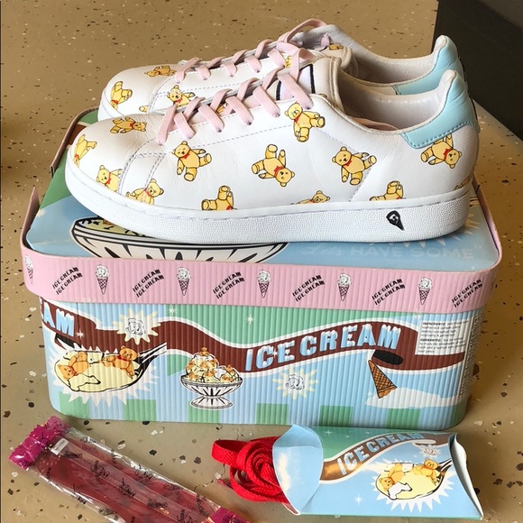 reebok ice cream teddy bear